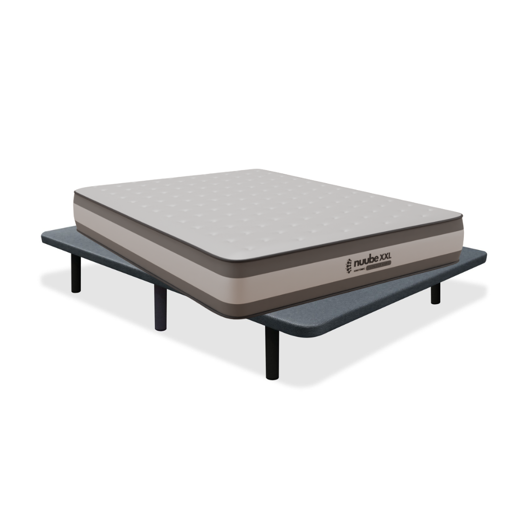 Pack Base Tapizada + Colchón XXL